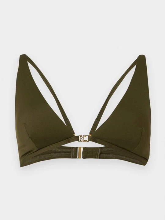 Zdjęcie produktu Góra od bikini Lauren Ralph Lauren oliwkowy