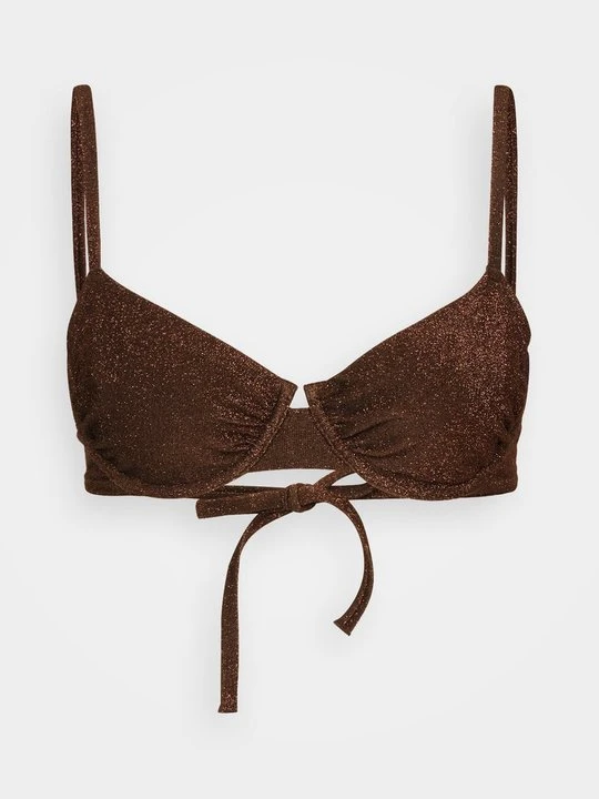 Zdjęcie produktu Góra od bikini Lindex ciemnobrązowy