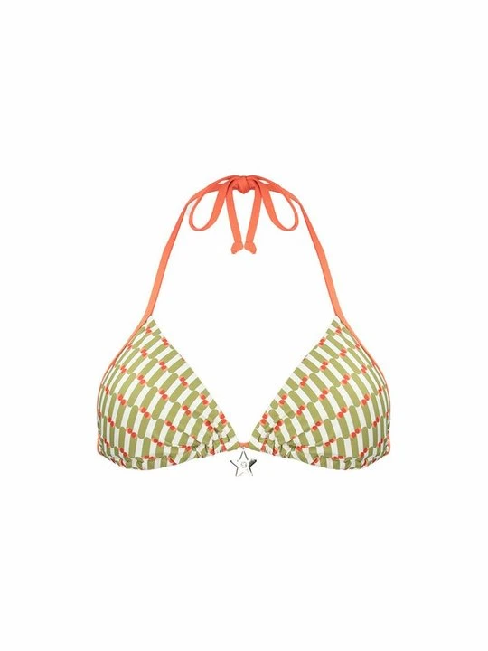 Zdjęcie produktu Góra od bikini Liu Jo pomarańczowy melanż