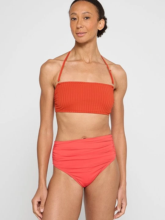 Zdjęcie produktu Góra od bikini Michael Kors pomarańczowy