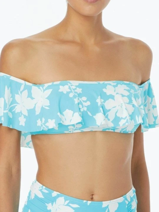 Zdjęcie produktu Góra od bikini Michael Kors turkusowy