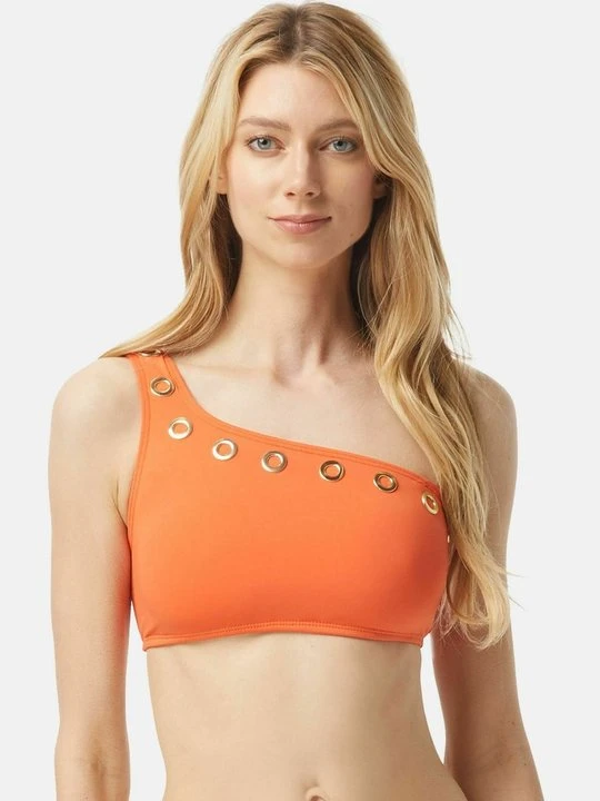 Zdjęcie produktu Góra od bikini Michael Kors pomarańczowy