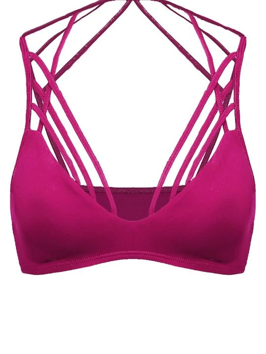 Zdjęcie produktu Góra od bikini PILYQ bordowy