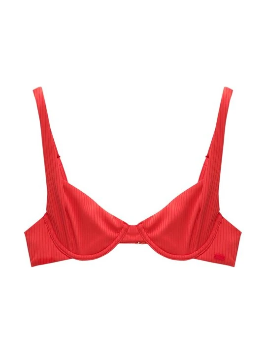 Zdjęcie produktu Góra od bikini PULL&BEAR czerwony