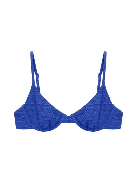 Zdjęcie produktu Góra od bikini PULL&BEAR niebieski