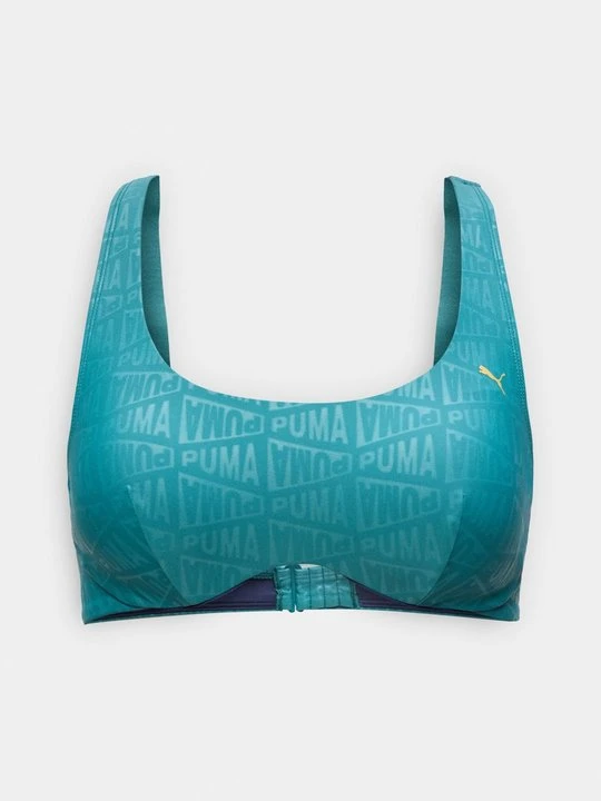 Zdjęcie produktu Góra od bikini Puma ciemnozielony