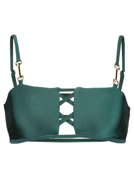 Zdjęcie produktu Góra od bikini River Island zielony