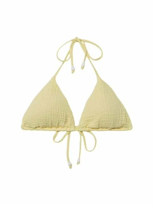 Zdjęcie produktu Góra od bikini Stradivarius jasnożółty