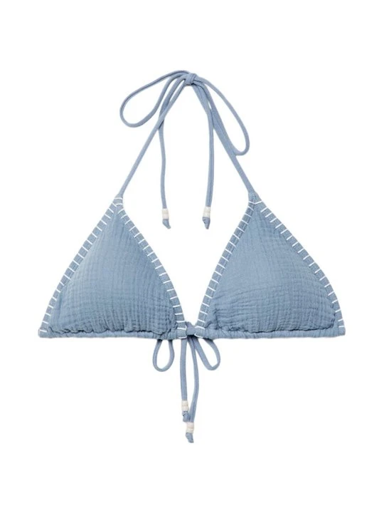 Zdjęcie produktu Góra od bikini Stradivarius niebieski