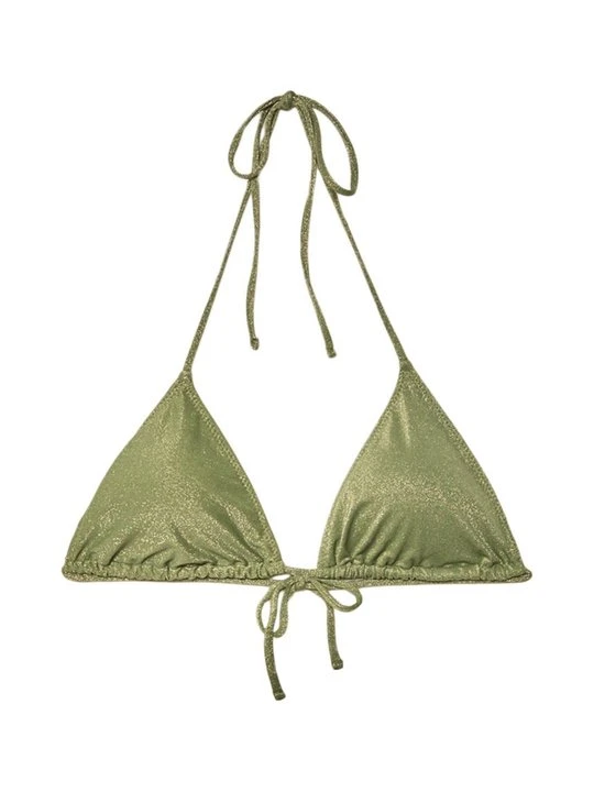 Zdjęcie produktu Góra od bikini Stradivarius khaki