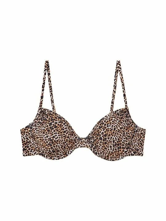 Zdjęcie produktu Góra od bikini Stradivarius brązowy melanż