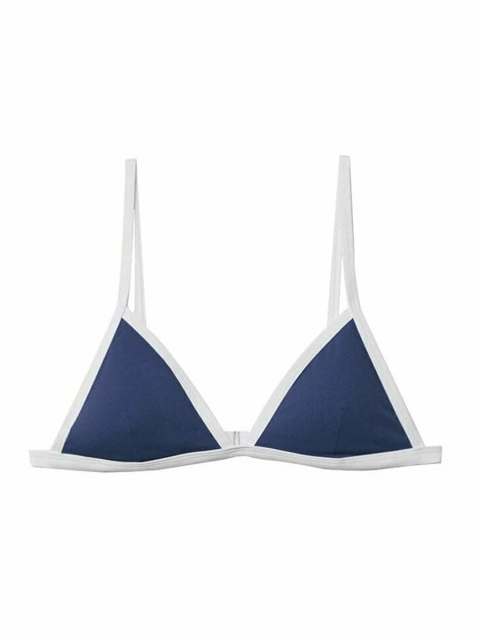 Zdjęcie produktu Góra od bikini Stradivarius granatowy
