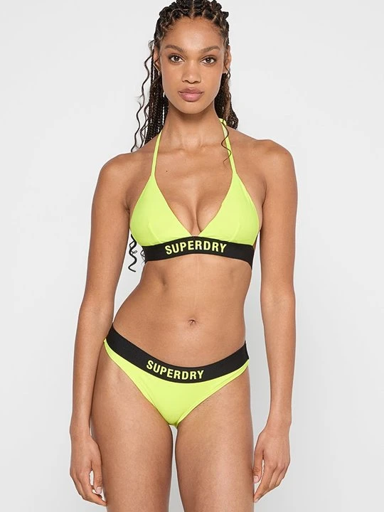 Zdjęcie produktu Góra od bikini Superdry żółty neon
