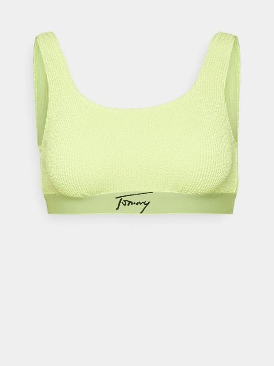 Zdjęcie produktu Góra od bikini Tommy Jeans żółty neon
