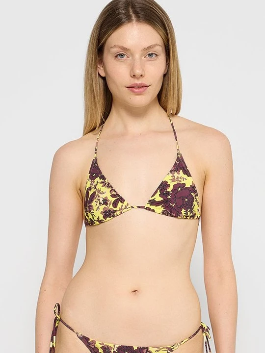Zdjęcie produktu Góra od bikini Tory Burch żółty