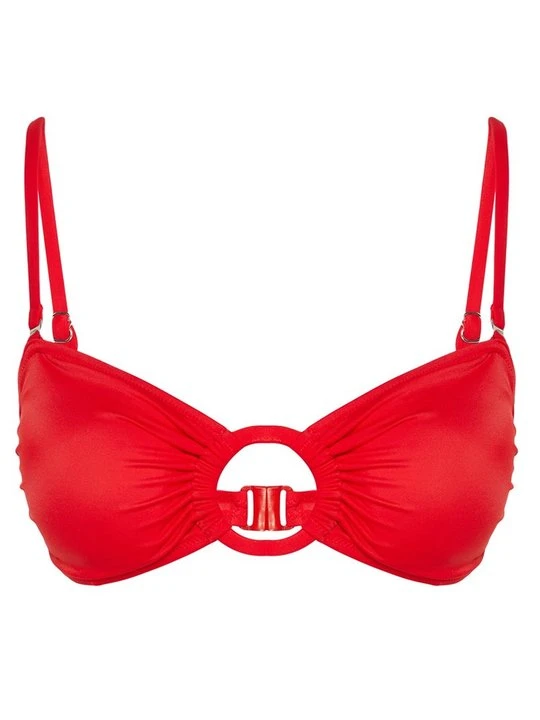Zdjęcie produktu Góra od bikini Trendyol czerwony