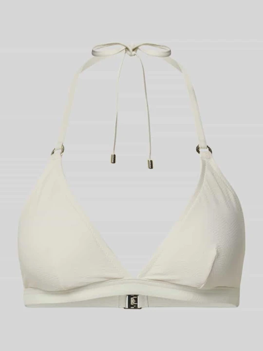 Zdjęcie produktu Góra od bikini w fasonie trójkątnym model 'Millor Beach' JOOP! Złamany biały