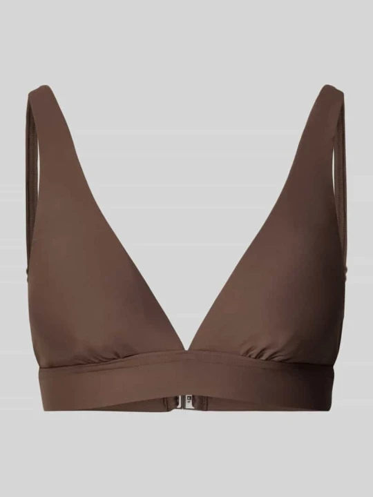 Zdjęcie produktu Góra od bikini we wzór na całej powierzchni Jake*s Ciemnobrązowy