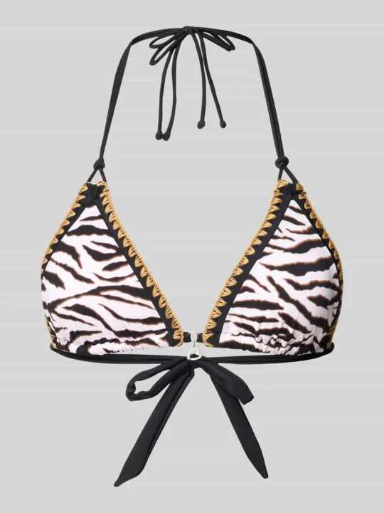 Zdjęcie produktu Góra od bikini we wzór na całej powierzchni model 'BLUCO WILDJUNGLE' Banana Moon Czarny