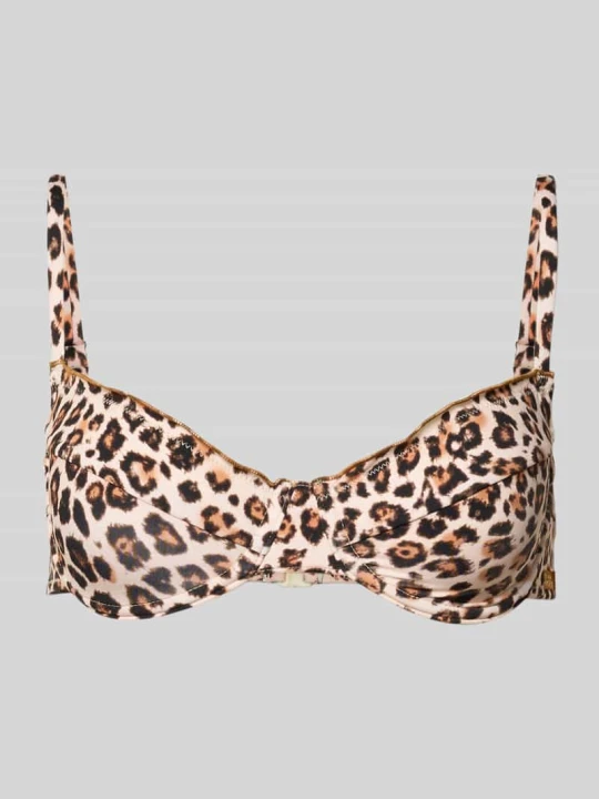 Zdjęcie produktu Góra od bikini we wzór na całej powierzchni model 'JOYO SAVARI' Banana Moon Beżowy
