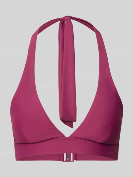 Zdjęcie produktu Góra od bikini z detal z logo Marc O'Polo Mocnoróżowy
