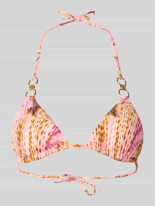 Zdjęcie produktu Góra od bikini z detal z logo model 'Ines' Guess Różowy