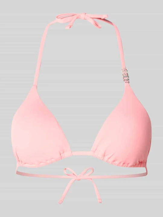 Zdjęcie produktu Góra od bikini z detal z logo model 'Rem' Guess Morelowy