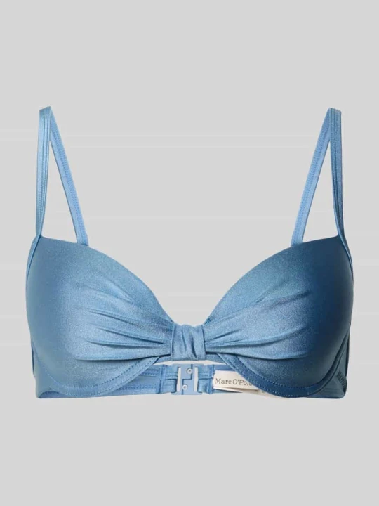 Zdjęcie produktu Góra od bikini z detalem w postaci węzła Marc O'Polo Niebieski
