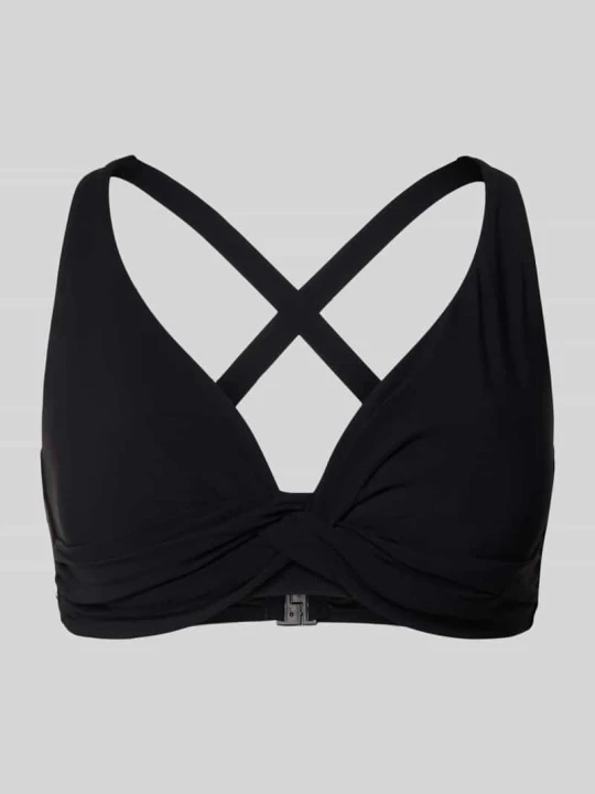 Zdjęcie produktu Góra od bikini z detalem w postaci węzła model 'SOLID' Barts Czarny