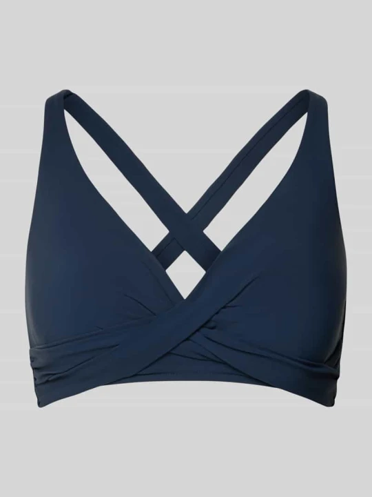 Zdjęcie produktu Góra od bikini z detalem w postaci węzła model 'SOLID' Barts Granatowy