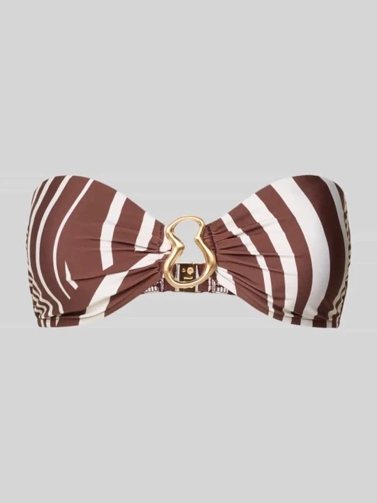 Zdjęcie produktu Góra od bikini z elementem ozdobnym model 'COASTLINE' Seafolly Średniobrązowy