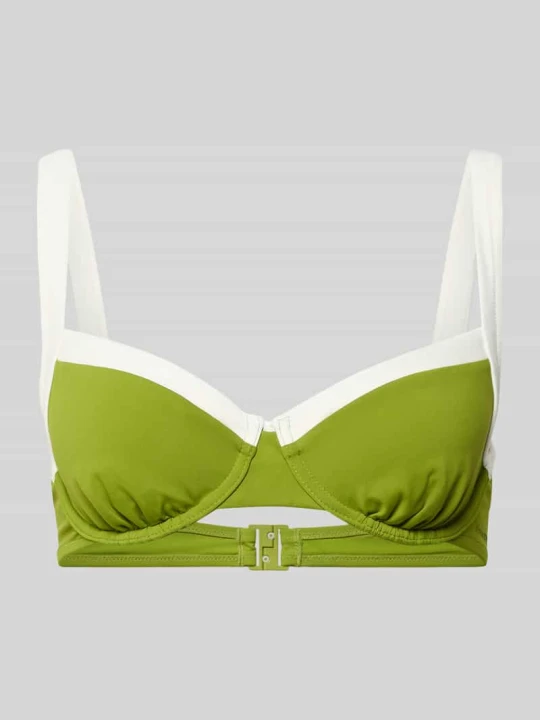Zdjęcie produktu Góra od bikini z fiszbinami Marc O'Polo Jasnozielony