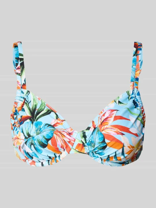 Zdjęcie produktu Góra od bikini z fiszbinami model 'Caru' Venice Beach Jasnoniebieski