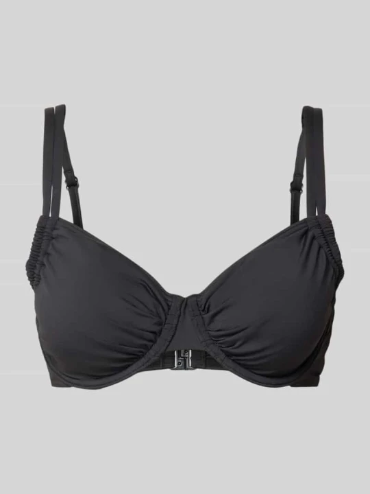 Zdjęcie produktu Góra od bikini z marszczeniami Lascana Czarny