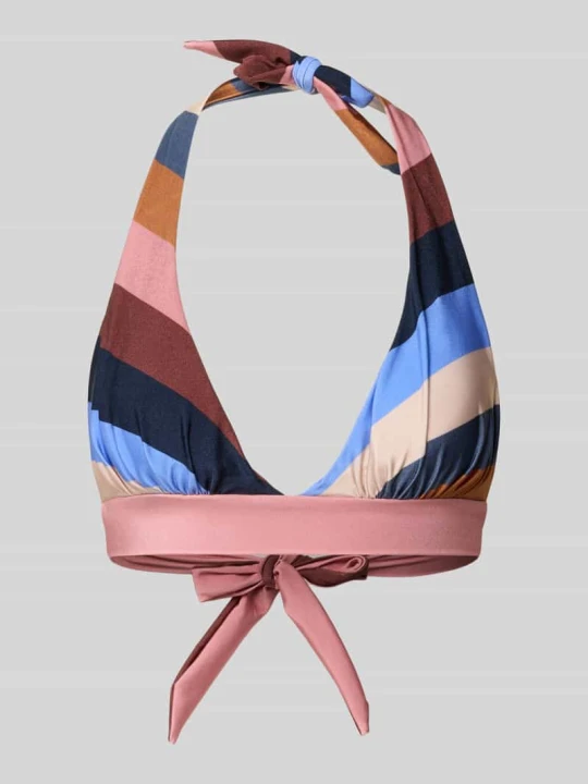 Zdjęcie produktu Góra od bikini z taśmą do wiązania Barts Pomarańczowy