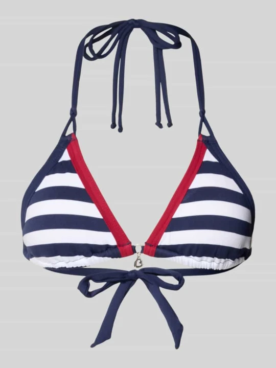 Zdjęcie produktu Góra od bikini z wiązaniem model 'BLUCO NAVY' Banana Moon Ciemnoniebieski