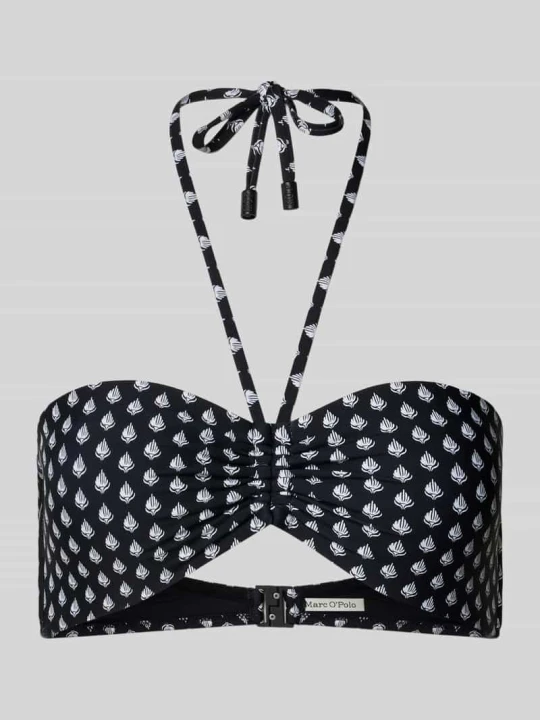 Zdjęcie produktu Góra od bikini z wiązaniem na szyi Marc O'Polo Czarny