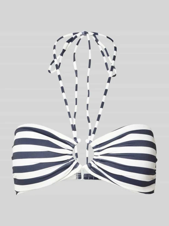 Zdjęcie produktu Góra od bikini z wiązaniem na szyi Michael Kors Ciemnoniebieski