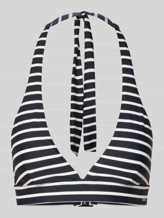 Zdjęcie produktu Góra od bikini z wiązaniem na szyi model 'ESSENTIALS TRIANGLE TOP' Marc O'Polo Ciemnoniebieski