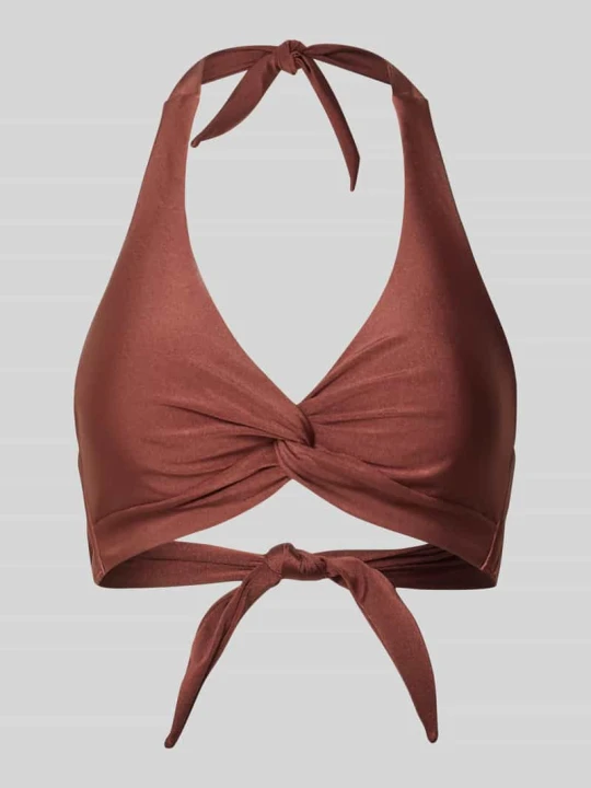 Zdjęcie produktu Góra od bikini z wiązaniem na szyi model 'Isla' Barts Średniobrązowy