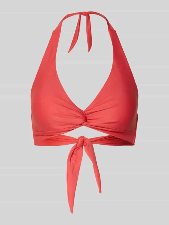 Zdjęcie produktu Góra od bikini z wiązaniem na szyi model 'Kelli' Barts Czerwony