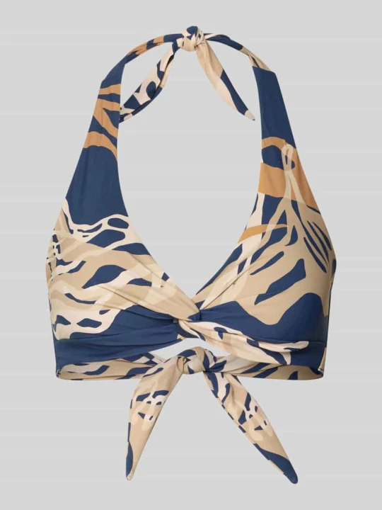 Zdjęcie produktu Góra od bikini z wiązaniem na szyi model 'Melyd' Barts Ciemnoniebieski