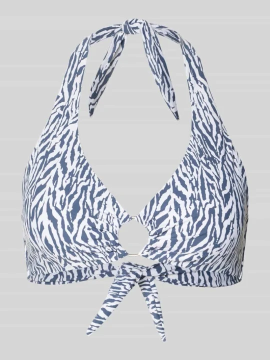 Zdjęcie produktu Góra od bikini z wiązaniem na szyi model 'Nerissa' Barts Niebieski