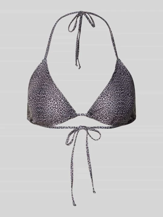Zdjęcie produktu Góra od bikini z wiązaniem z tyłu model 'BAOMI' Pieces Ciemnobrązowy