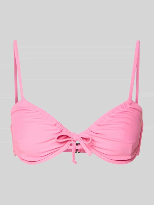 Zdjęcie produktu Góra od bikini z wzorem allover model 'BAOMI' Pieces Różowy