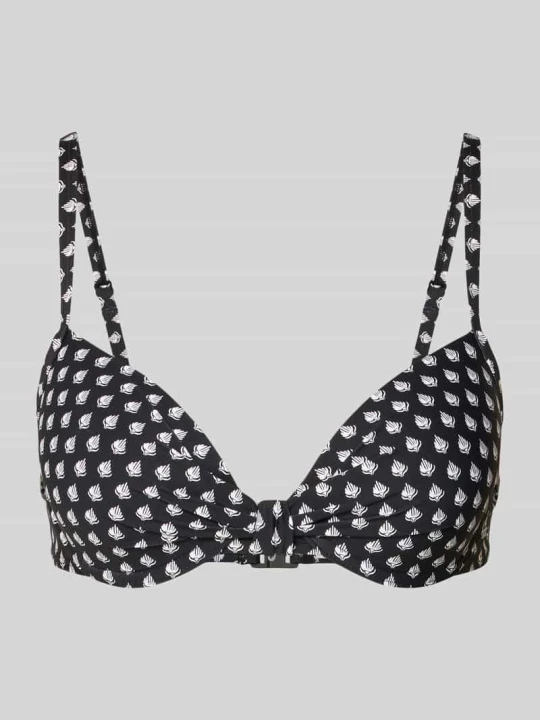Zdjęcie produktu Góra od bikini z wzorem na całej powierzchni Marc O'Polo Czarny