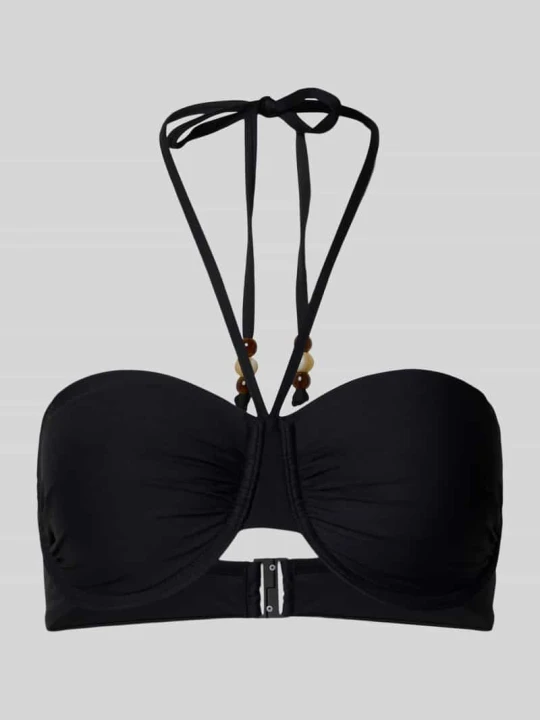 Zdjęcie produktu Góra od bikini z zamknięciem na klamrę Marc O'Polo Czarny