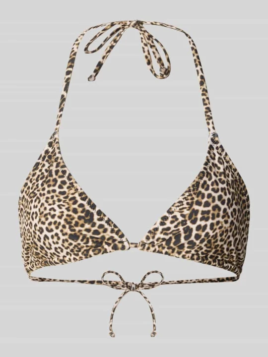 Zdjęcie produktu Góra od bikini z zwierzęcym nadrukiem na całej powierzchni Jake*s Błotnisty