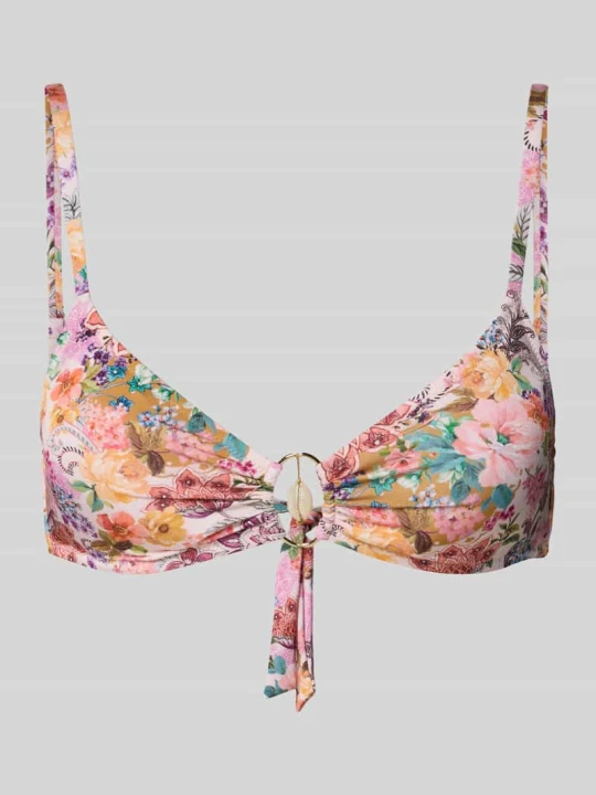Zdjęcie produktu Góra od bikini ze sznurowaniem na plecach WATERCULT Różowy