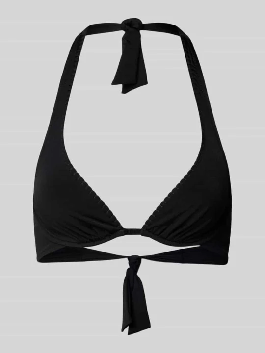 Zdjęcie produktu Góra od bikini ze sznurowaniem na plecach WATERCULT Czarny
